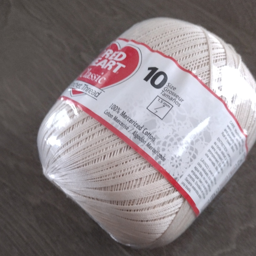 3/$30 Classic Crochet Thread Natural 1000m:914